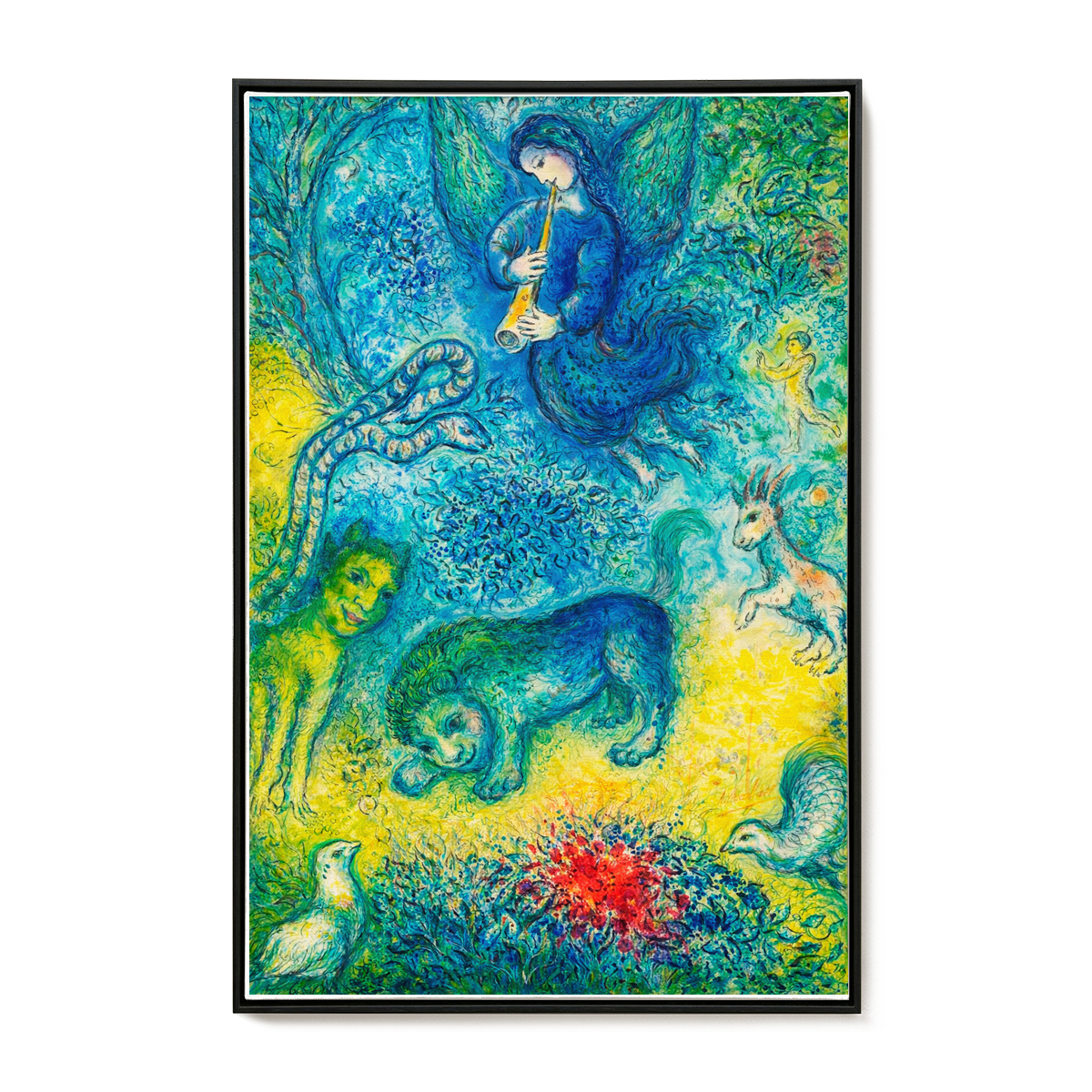Quadro Decorativo A Flauta Mágica Marc Chagall | INK Art